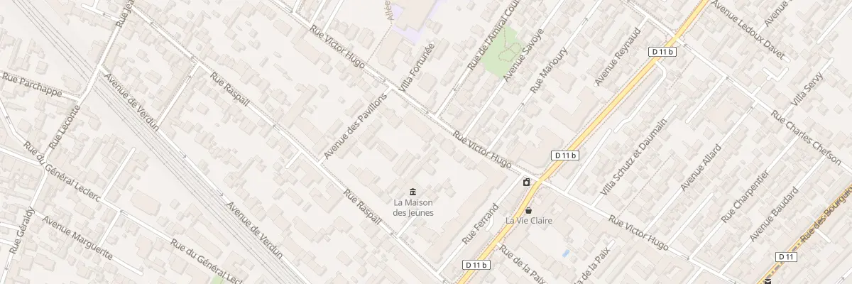 Plan du 63 Rue Victor Hugo à Bois-Colombes