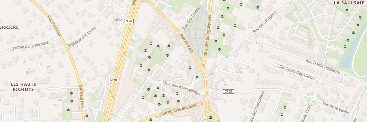 Plan du 5B Rue de Paris à Montlhéry