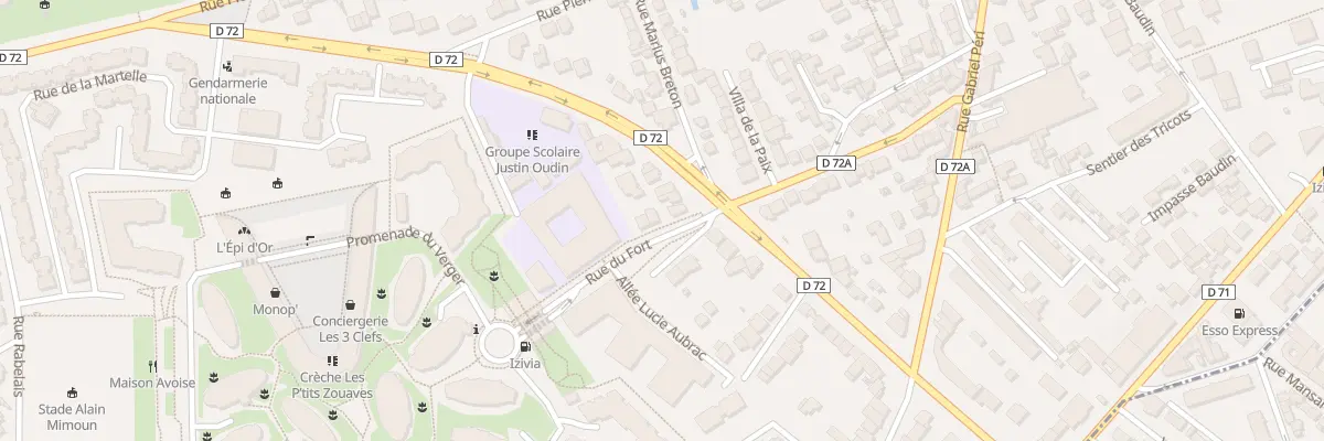 Plan du 68 Rue du Fort à Issy-les-Moulineaux