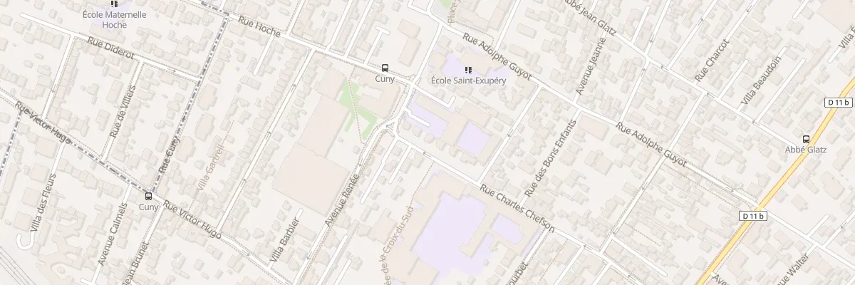Plan du 90 Rue Charles Chefson à Bois-Colombes
