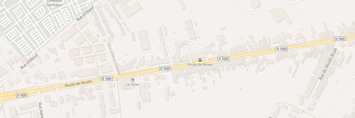 Plan du 538 Rue de Rouen à Amiens