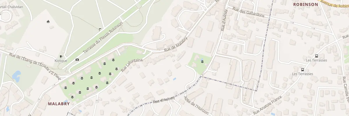 Plan du 90 Rue de Malabry au Plessis-Robinson