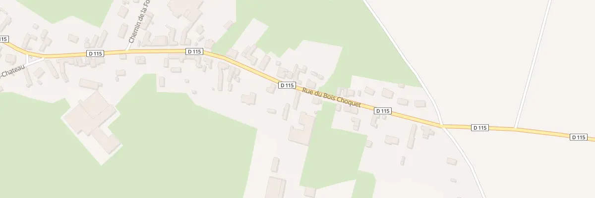 Plan du 42 Rue du Bois Choquet à Bonnières