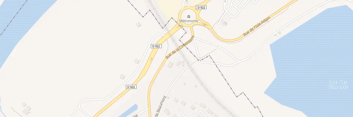 Plan du 2 Rue de Beaumont à Mours
