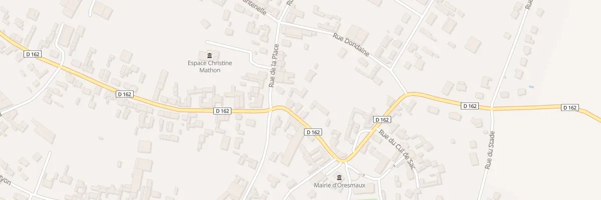 Plan du 14 Rue de l’Eglise à Oresmaux