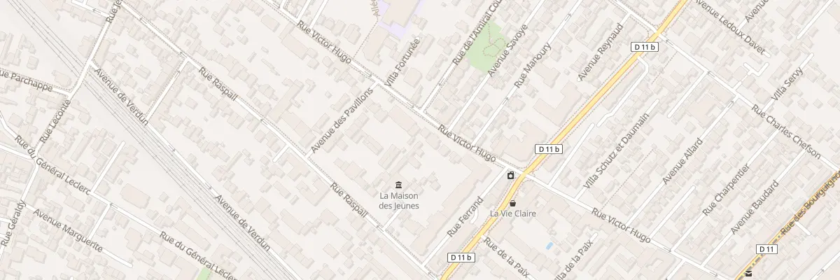 Plan du 61 Rue Victor Hugo à Bois-Colombes
