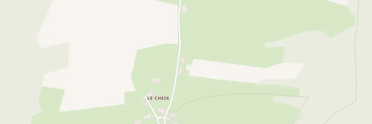 Plan du 5099 Le Cheix à Chalvignac