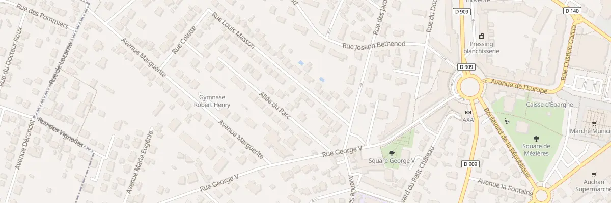 Plan du 9 Rue Louis Masson à Eaubonne