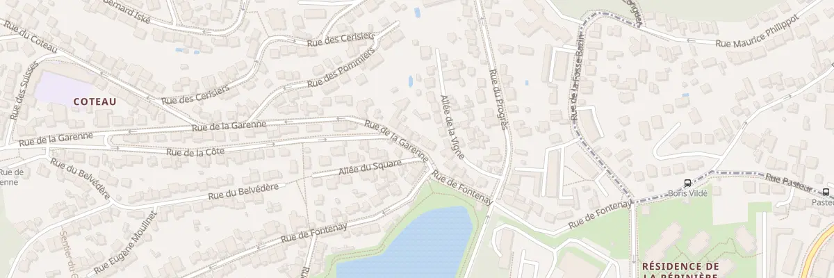 Plan du 10 Rue de la Garenne au Plessis-Robinson