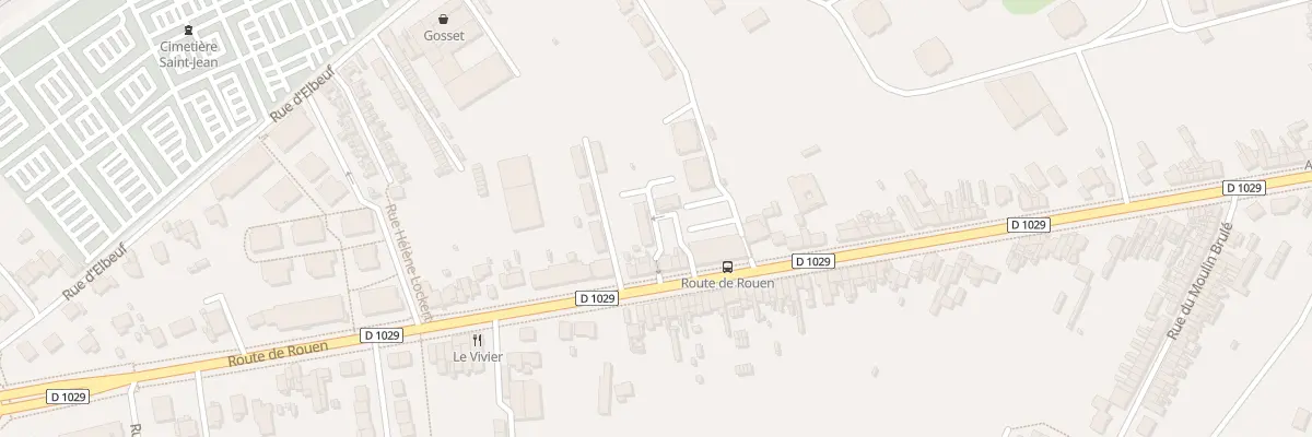 Plan du 524 Rue de Rouen à Amiens