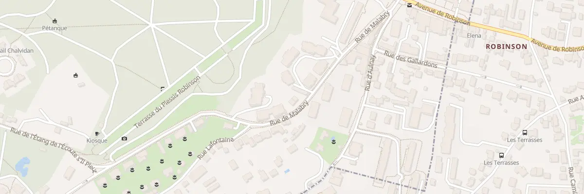 Plan du 107B Rue de Malabry au Plessis-Robinson