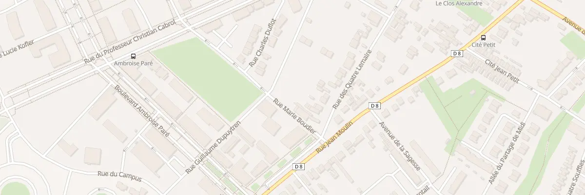 Plan du 316 Rue des Quatre Lemaire à Amiens