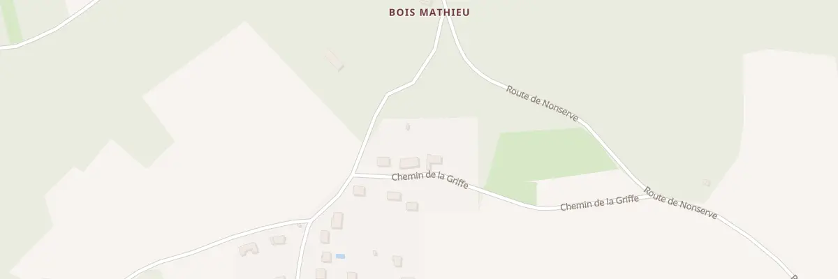 Plan du 7 Che de la Griffe à Bouville