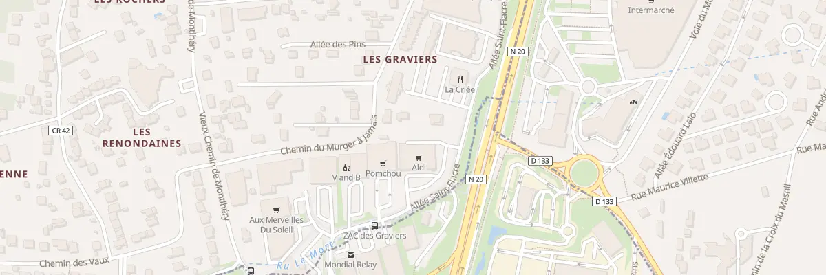 Plan du 23 Che du Murger a Jamais à La Ville-du-Bois