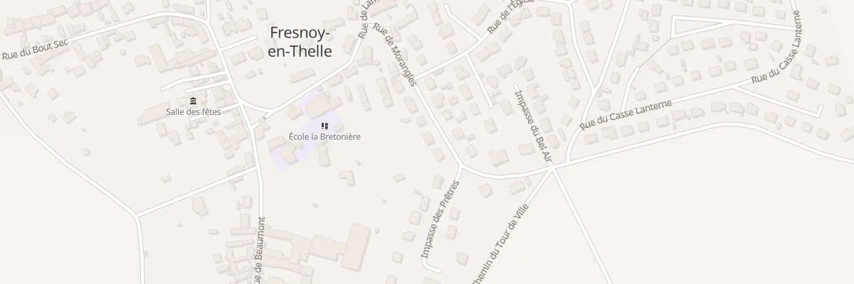 Plan du 9 Rue de Morangles à Fresnoy-en-Thelle