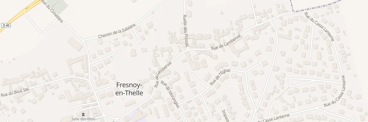 Plan du 17 Rue de Lamberval à Fresnoy-en-Thelle