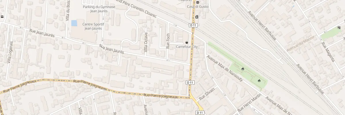 Plan du 4 Rue Jean Jaurès à Bois-Colombes
