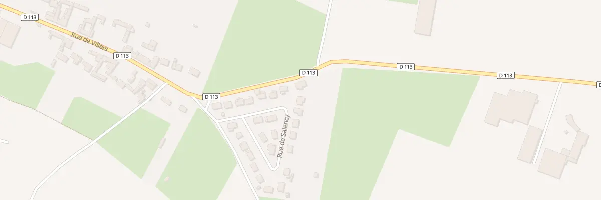 Plan du 113 Rue de Salency à Flesselles