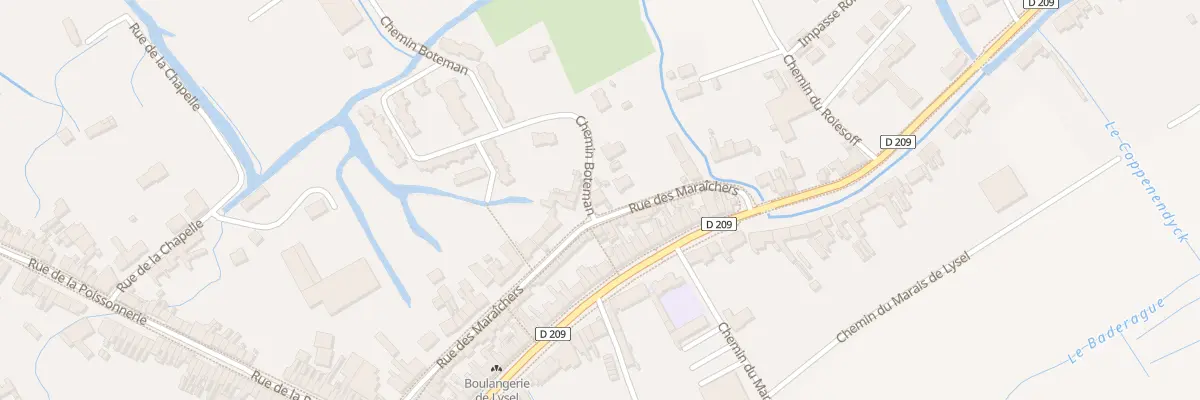 Plan du 46 Rue des Maraichers à Saint-Omer