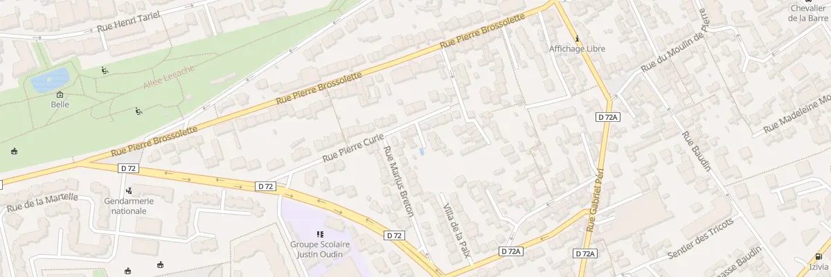 Plan du 9 Rue Pierre Curie à Issy-les-Moulineaux