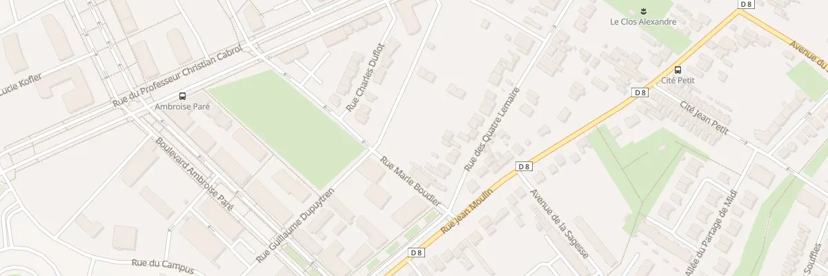 Plan du 312 Rue des Quatre Lemaire à Amiens