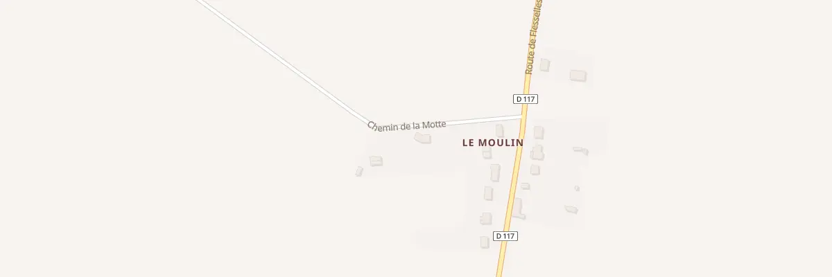 Plan du 3 Che de la Motte à Naours