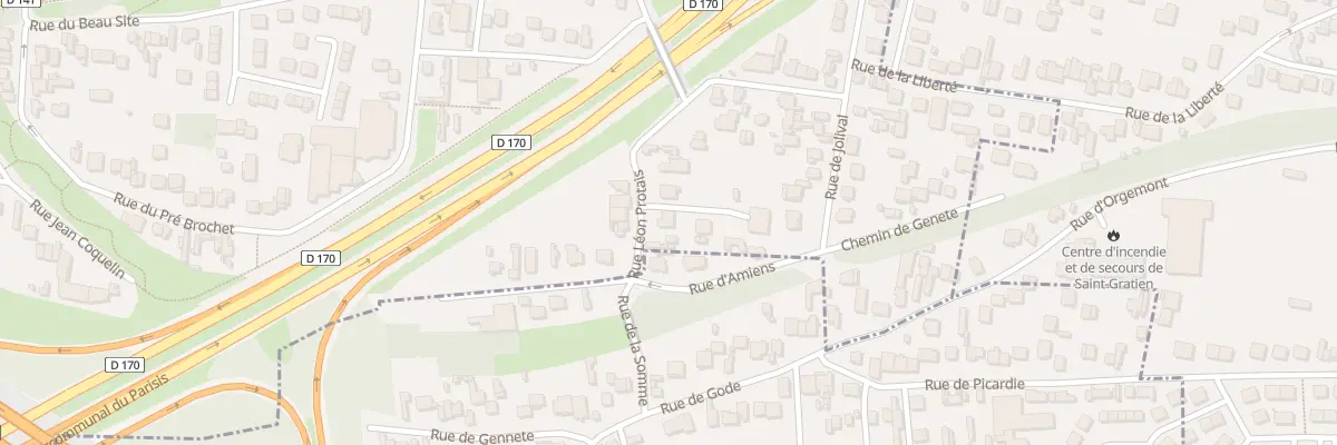 Plan du 39 Rue Leon Protais à Sannois