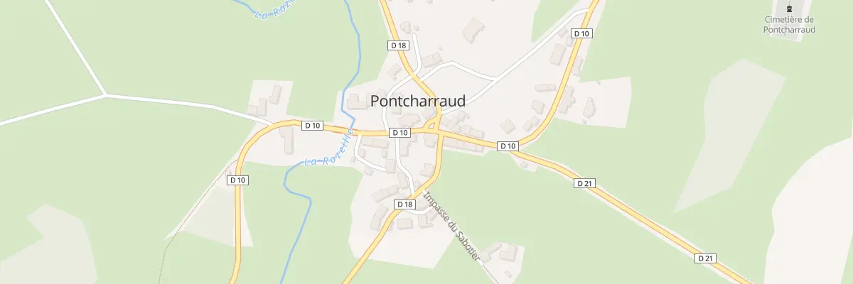 Plan du 5071 Le Bourg à Saint-Hilaire-la-Plaine