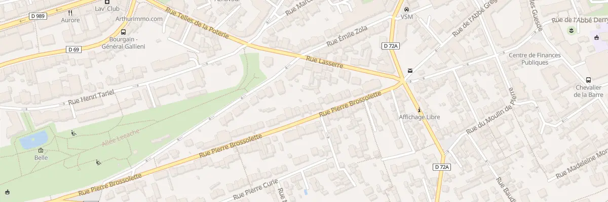 Plan du 20 Rue Pierre Brossolette à Issy-les-Moulineaux