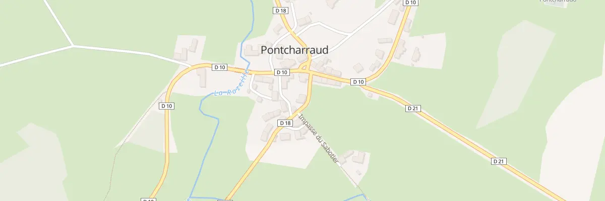 Plan du 5138 Le Bourg à Pontcharraud