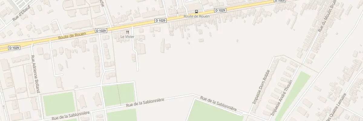 Plan du 535 Rue de Rouen à Amiens