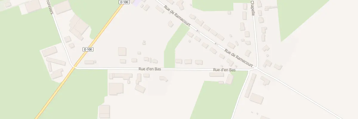 Plan du 15 Rue du Bas à Siracourt