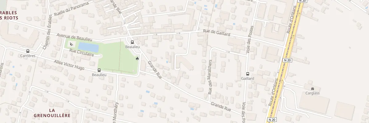 Plan du 14B Rue de Gaillard à La Ville-du-Bois