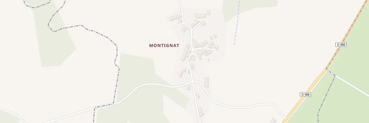 Plan du 5096A Montignat à Saint-Alpinien