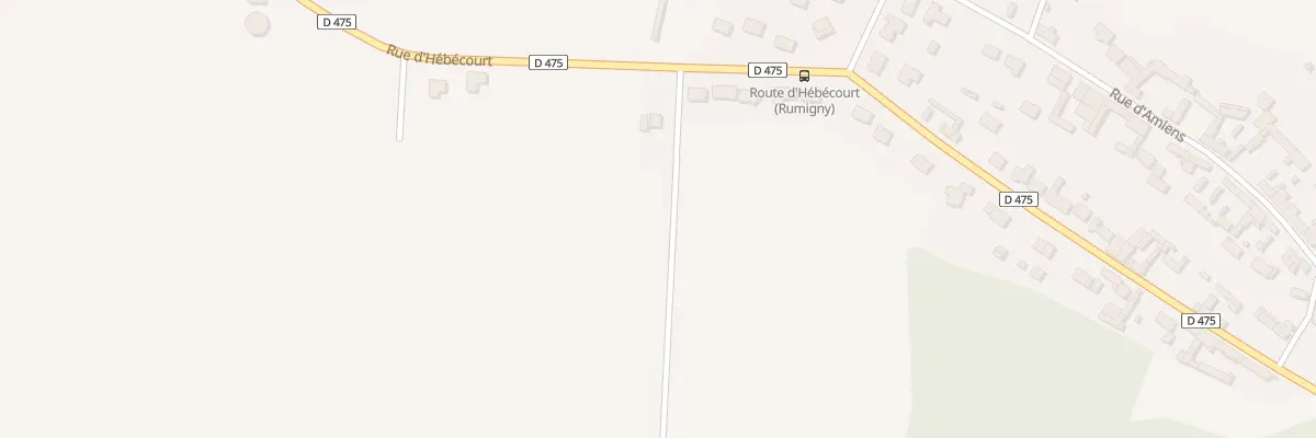 Plan du 5060 Rue d’Hébécourt à Rumigny