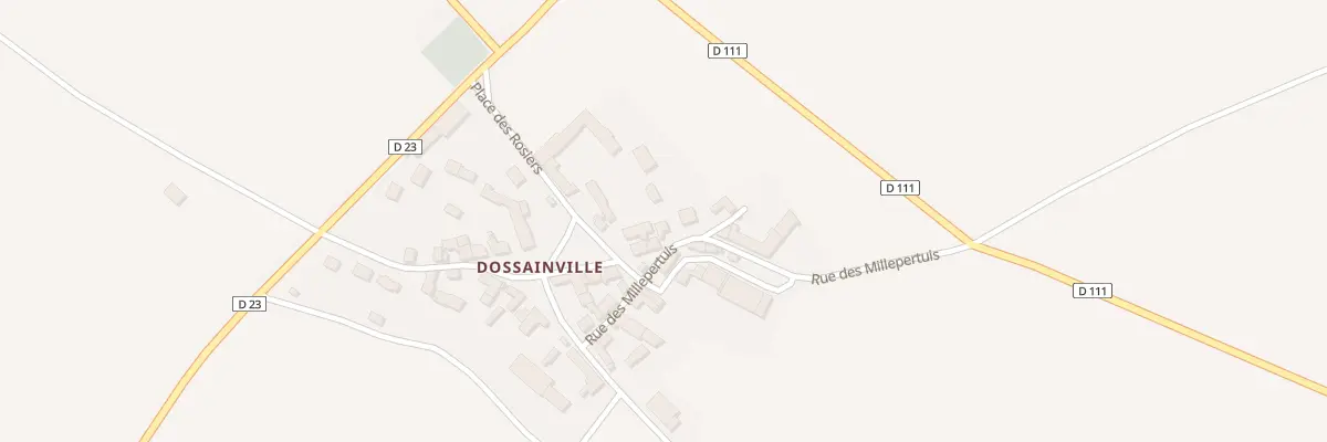 Plan du 10 Rue des Millepertuis à Césarville-Dossainville
