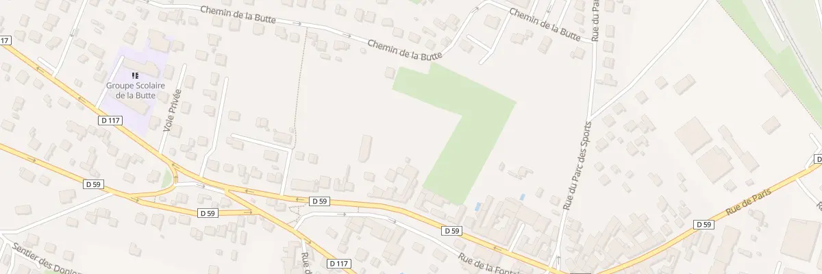 Plan du 20B Rue de la Mairie à Champlan