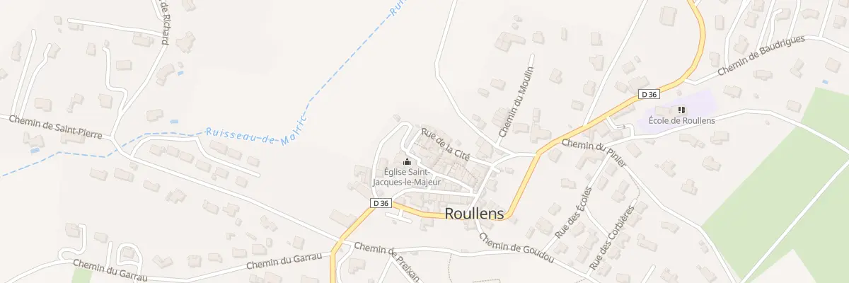 Plan du 11B Rue de la Cité à Roullens