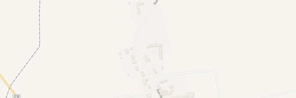 Plan du 28 Rue de Maison Rouge à Bouilly-en-Gâtinais