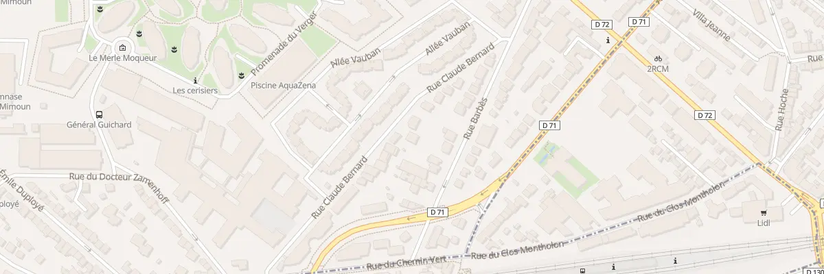 Plan du 23 Rue Claude Bernard à Issy-les-Moulineaux