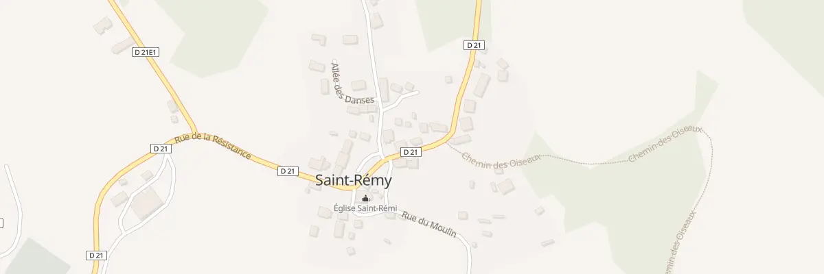 Plan du 5007 Le Bourg à Saint-Rémy