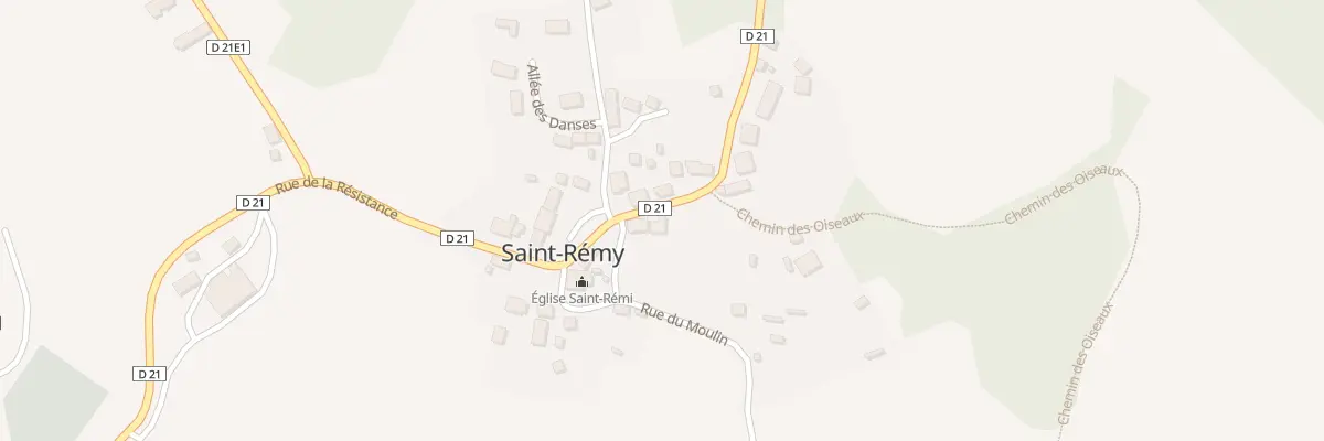 Plan du 6 Rue la Font la Fage à Saint-Rémy