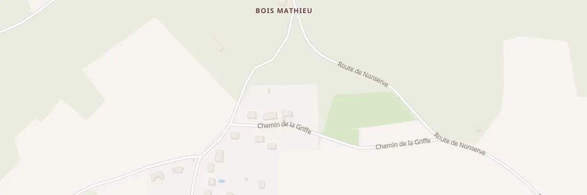 Plan du 9 Che de la Griffe à Bouville