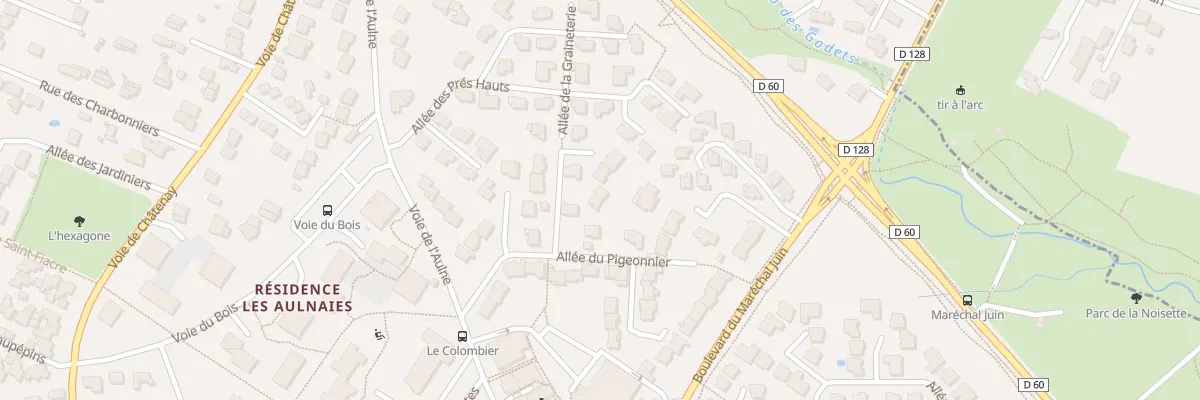 Plan du 9 All du Pigeonnier à Verrières-le-Buisson