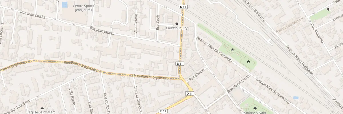 Plan du 3 Rue des Bourguignons à Bois-Colombes