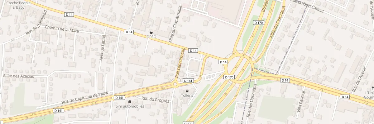Plan du 90 Bd Maurice Berteaux à Sannois