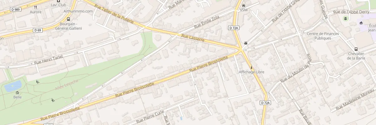 Plan du 16 Rue Pierre Brossolette à Issy-les-Moulineaux