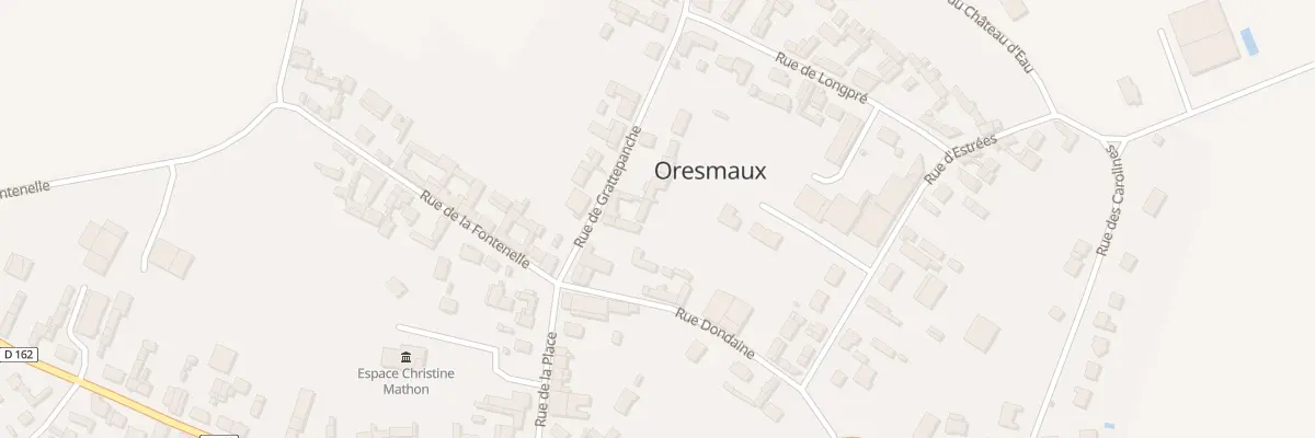 Plan du 4 Rue de Grattepanche à Oresmaux