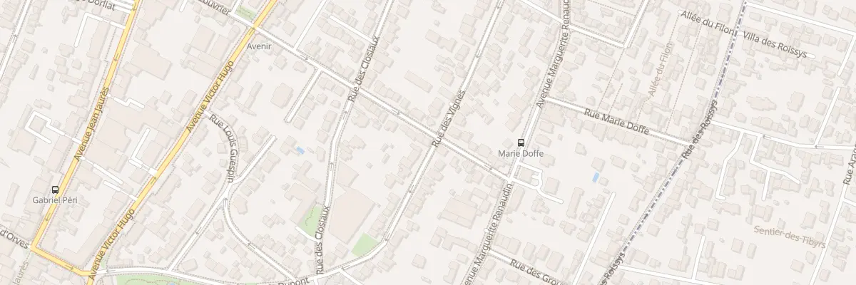 Plan du 46 Rue Pierre Louvrier à Clamart