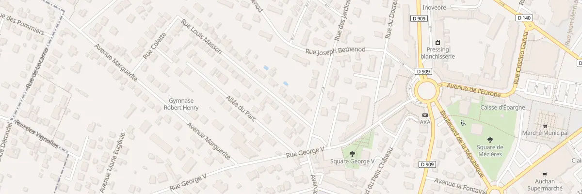 Plan du 6 Rue Louis Masson à Eaubonne